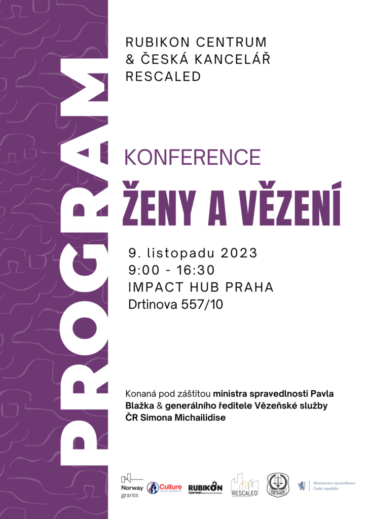 podrobný program konference ŽENY A VĚZENÍ